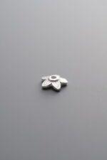 925 Sterling Silver-Bright-Flower Bead Cap-6mm