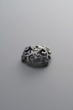 925 Silver-Vintage-Flower Bead Cap-11mm - Image 3
