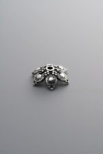 925 Silver-Vintage-Flower Bead Cap-11mm - Image 3