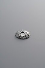 925 Silver-Vintage-Flower Bead Cap-8mm - Image 3