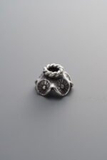 925 Silver-Vintage-Flower Bead Cap-10mm