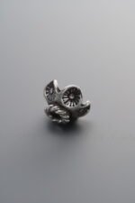925 Silver-Vintage-Flower Bead Cap-10mm - Image 4
