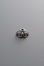 925 Silver-Vintage-Flower Bead Cap-7mm - Image 3