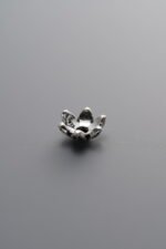 925 Silver-Vintage-Flower Bead Cap-7mm - Image 2
