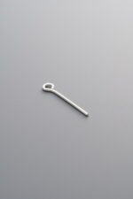 925 Sterling Silver-Bright-Eye Pin-15mm