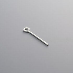 925 Silver-Plain-9-shaped Eye Pin-15mm