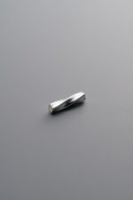 925 Sterling Silver-Bright-Spiral Short Tube Bead-8mm