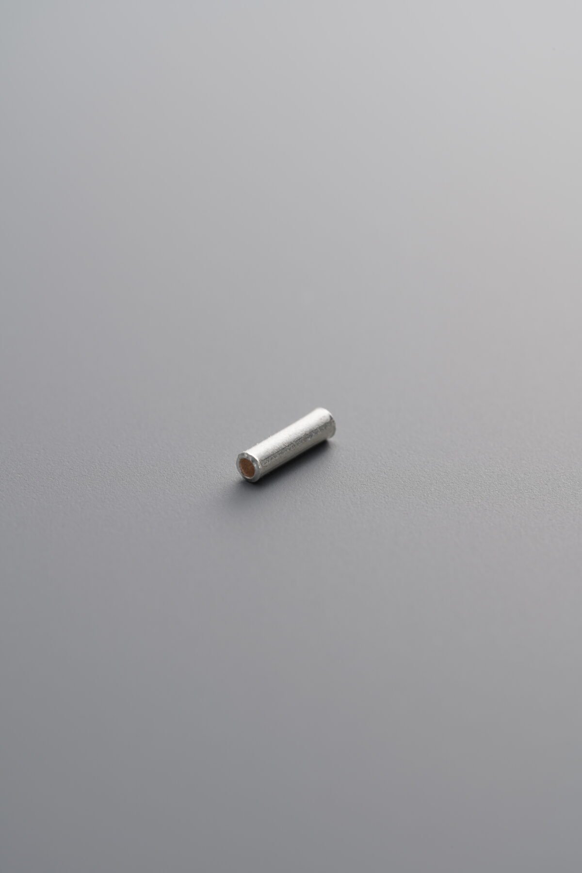 925 Sterling Silver-Bright-Short Tube Bead-5mm - Image 1