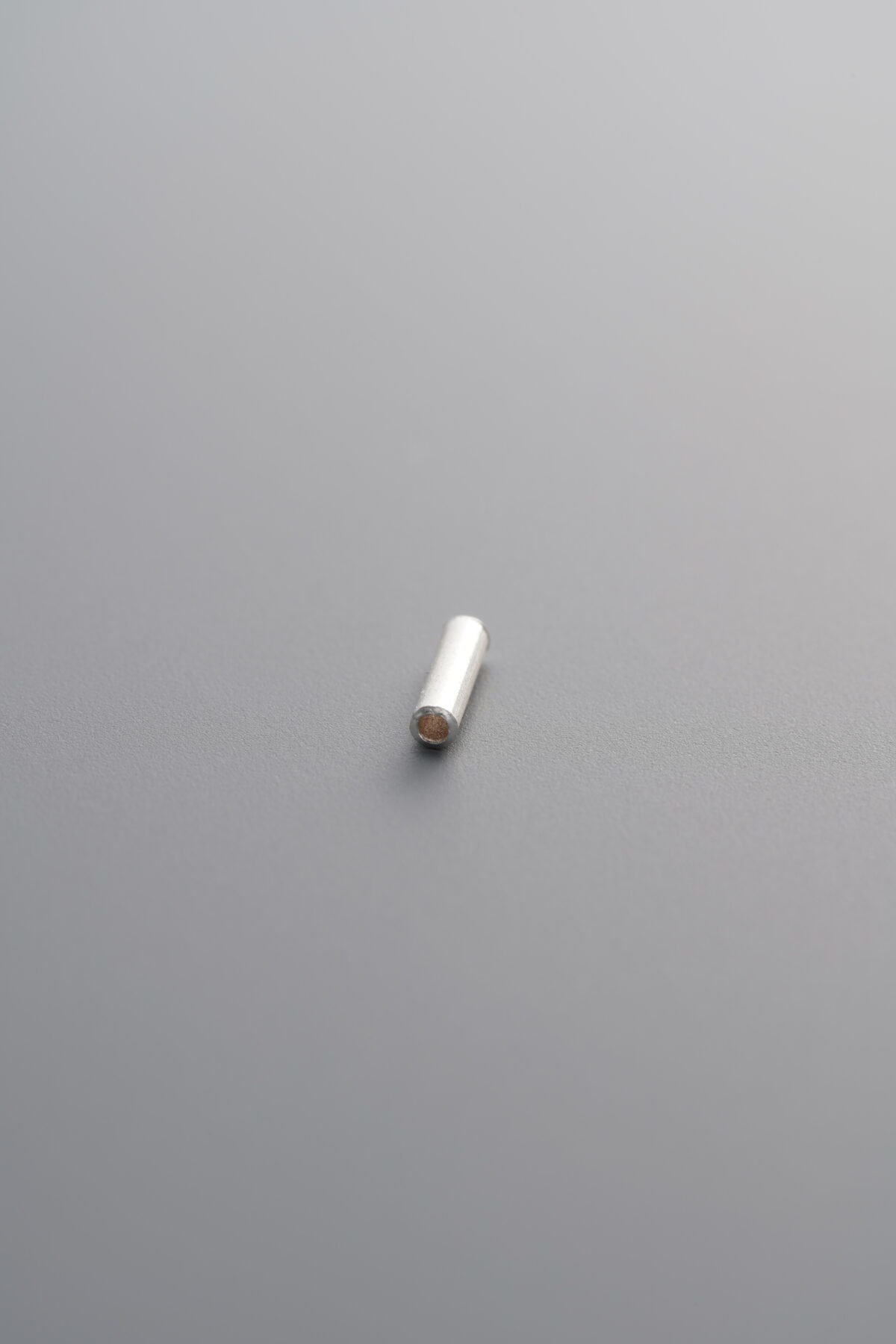 925 Sterling Silver-Bright-Short Tube Bead-5mm - Image 3