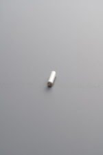 925 Sterling Silver-Bright-Short Tube Bead-5mm - Image 3