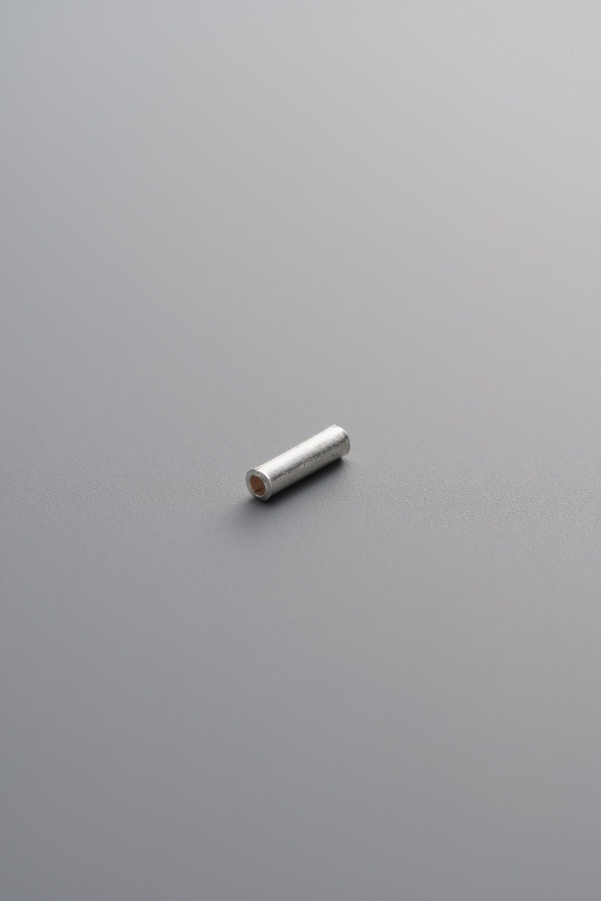 925 Sterling Silver-Bright-Short Tube Bead-5mm - Image 4