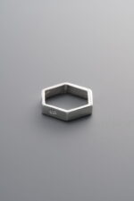 925 Sterling Silver-Bright-Hexagonal Bead-Wrapping Accessory-10mm - Image 4