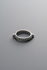 925 Silver-Vintage-Round Cover Bead-13mm - Image 2