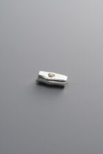 925 Sterling Silver-Bright-Tube Bead Spacer Bead-8mm - Image 3