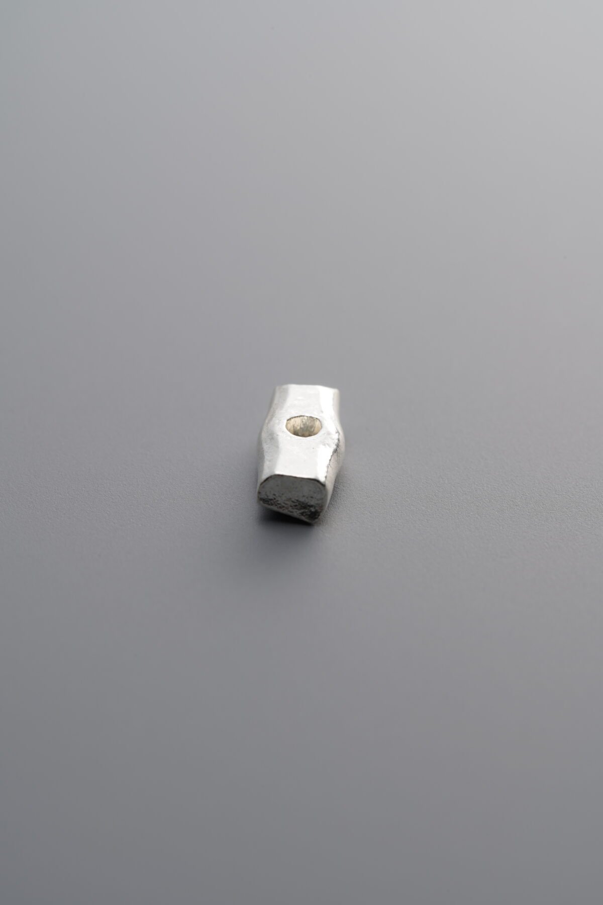 925 Sterling Silver-Bright-Tube Bead Spacer Bead-8mm - Image 2