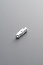 925 Sterling Silver-Bright-Tube Bead Spacer Bead-12mm - Image 4