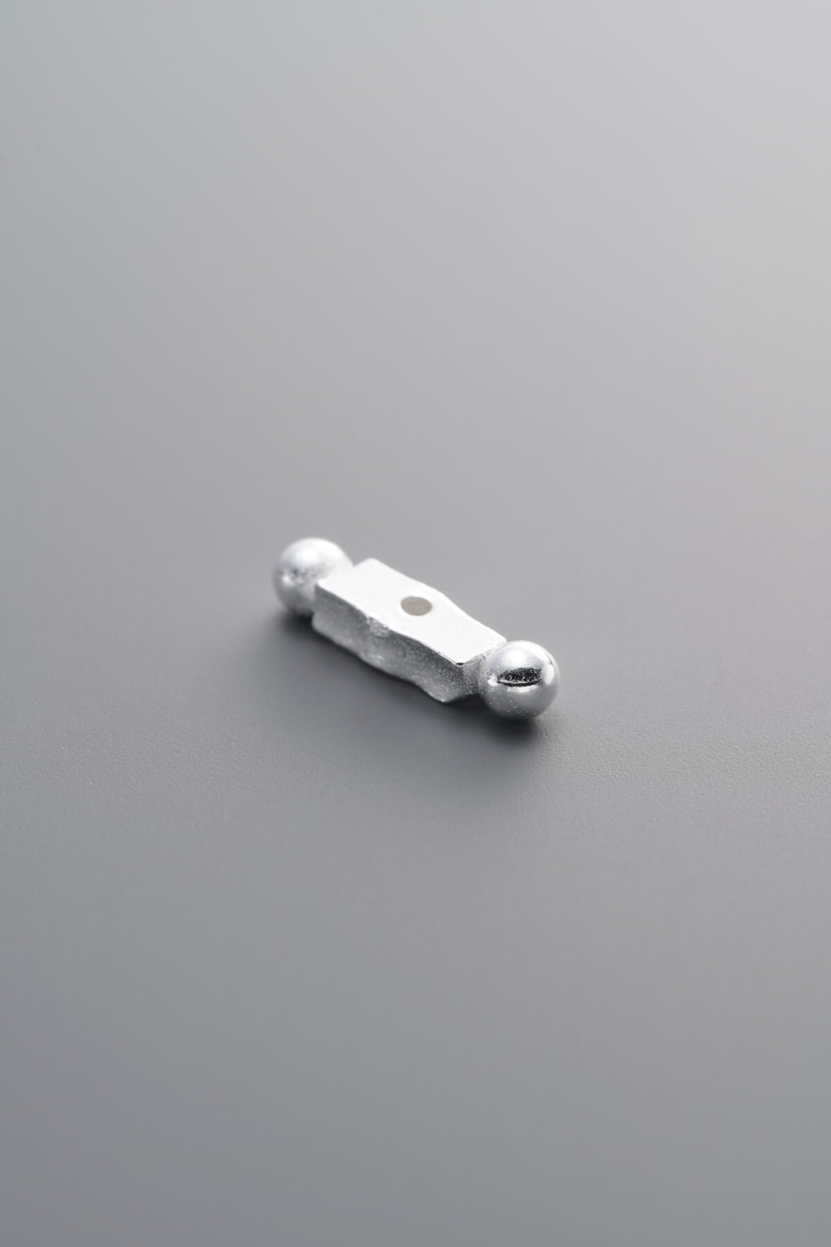 925 Sterling Silver-Bright-Tube Bead Spacer Bead-12mm - Image 1