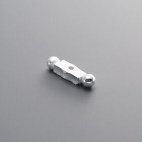 925 Silver-Plain-Vertical Stick Spacer Beads-12mm