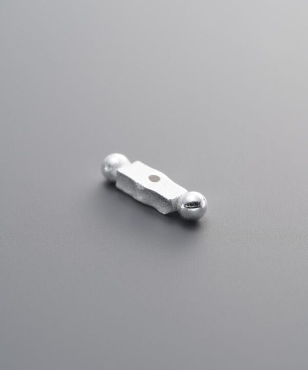 925 Sterling Silver-Bright-Tube Bead Spacer Bead-12mm