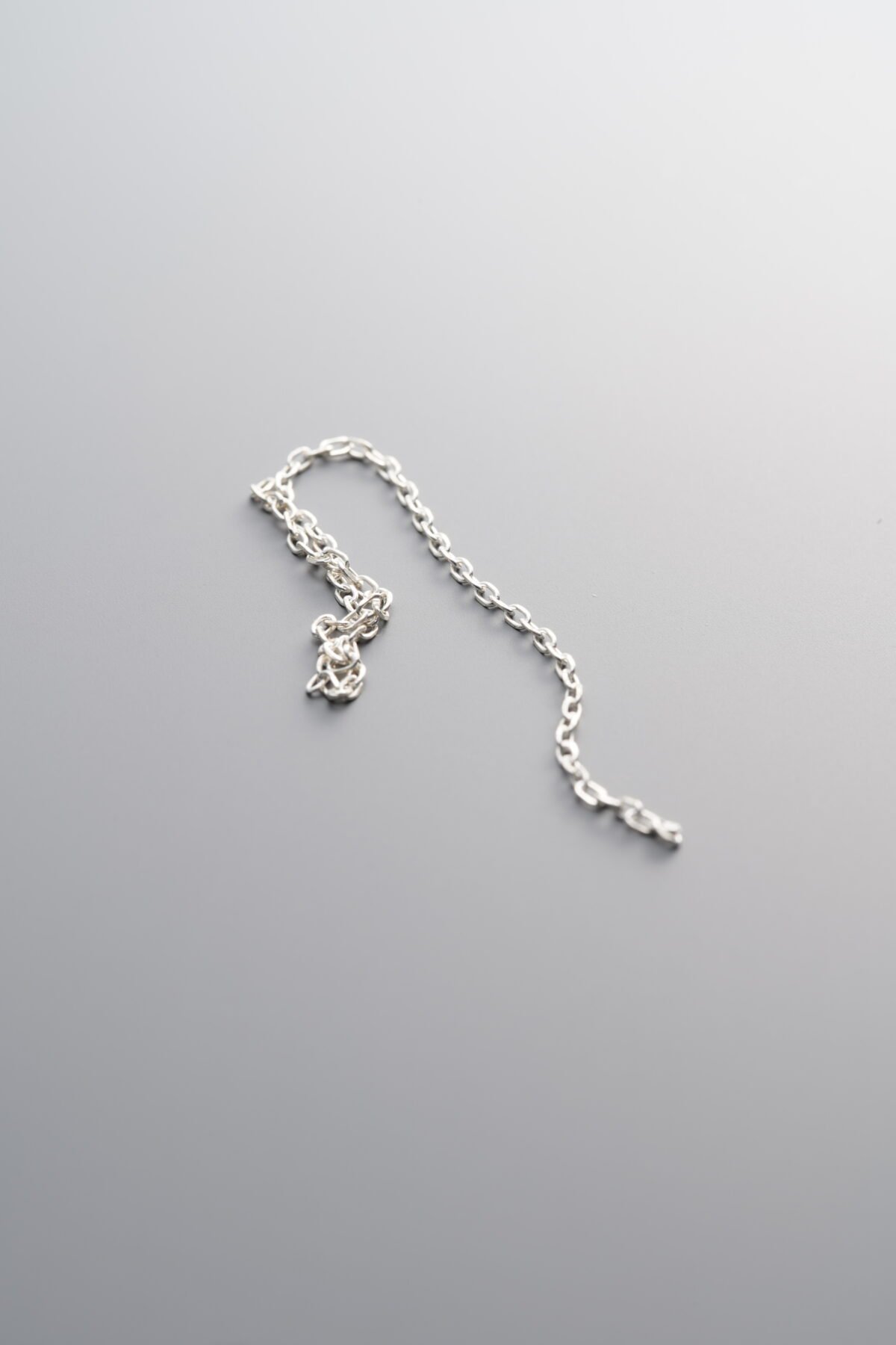 925 Sterling Silver-Bright-030 Chain-100mm - Image 4