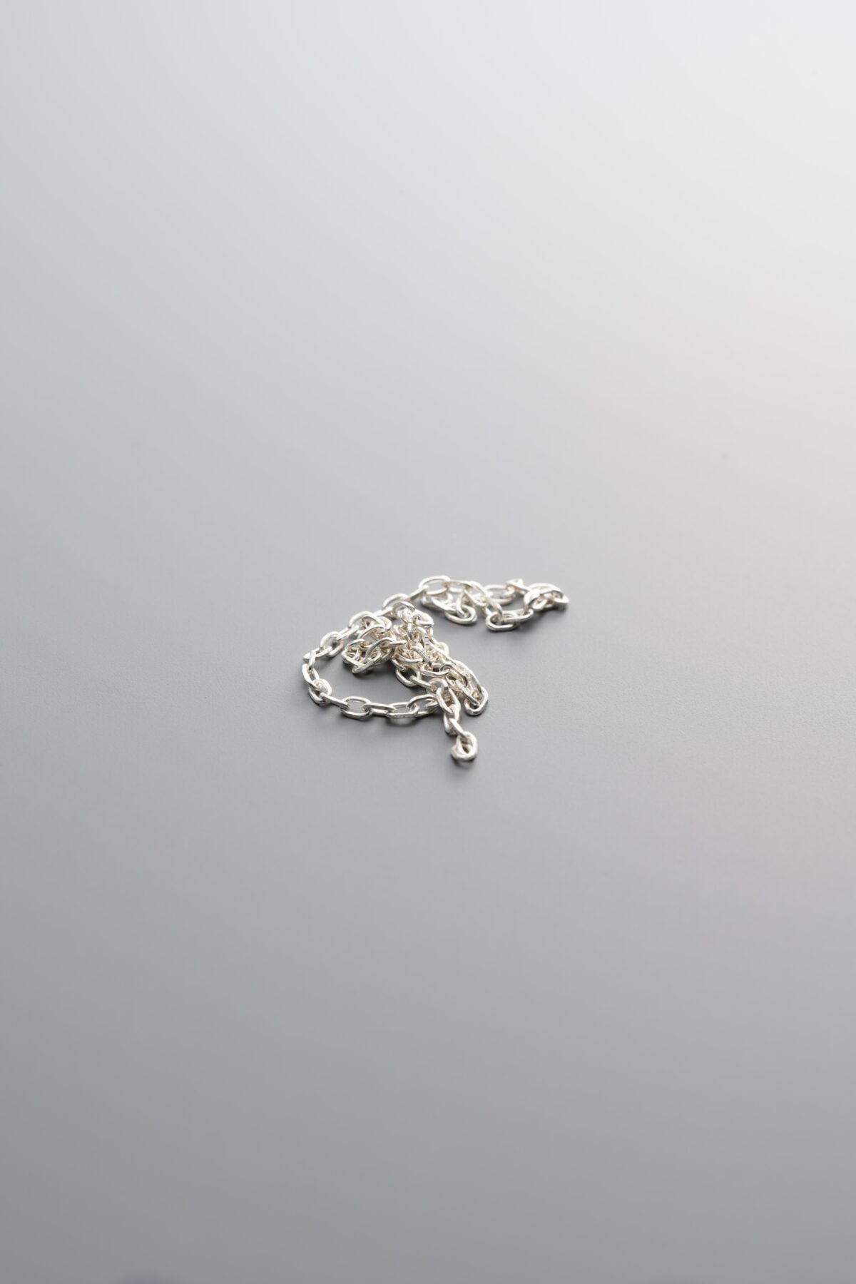 925 Sterling Silver-Bright-030 Chain-100mm - Image 3