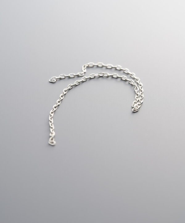 925 Silver-Plain-030 Chain-100mm