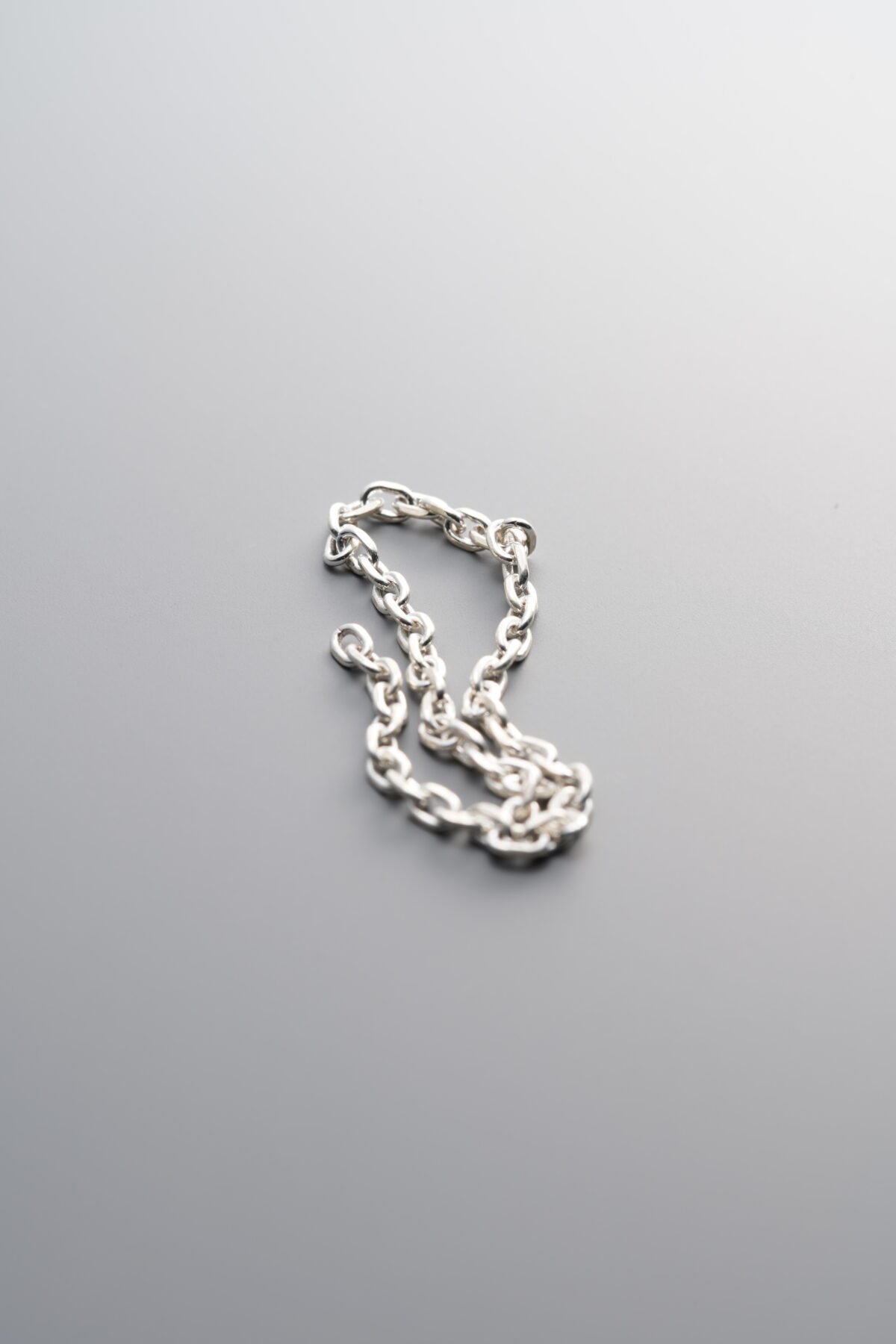 925 Sterling Silver-Bright-060 Chain-100mm - Image 4