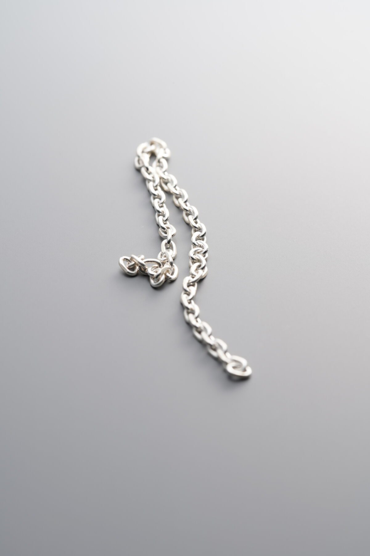 925 Sterling Silver-Bright-060 Chain-100mm - Image 3