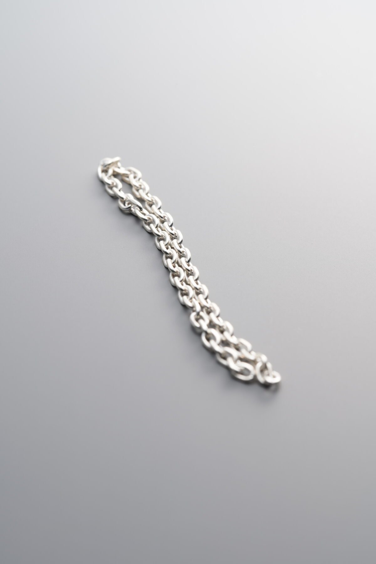 925 Sterling Silver-Bright-060 Chain-100mm - Image 1