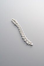 925 Sterling Silver-Bright-060 Chain-100mm