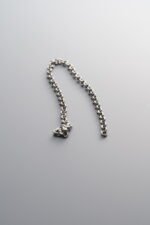 925 Sterling Silver-Antiqued-Matte Finish Chain-100mm