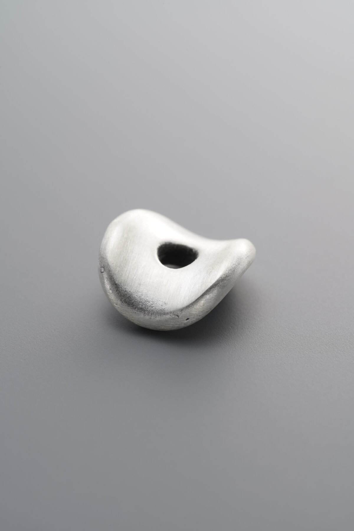 999 Fine Silver-Bright-Dimensional Thick Spacer Bead-11mm - Image 1