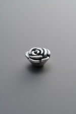 3D Rose Flower Spacer Bead