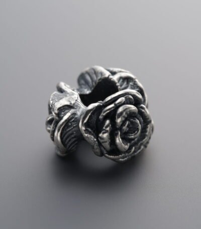 3D Triple-Rose Spacer Beads