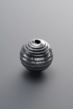 999 Fine Silver-Antiqued-Dimensional Spiral Spacer Bead-10mm - Image 4