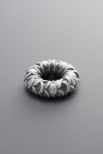 999 Silver-Vintage-3D Dragon Scale Running Ring-15mm - Image 3