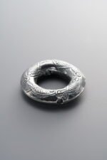 3D Fish Pattern Large Ring Spacer Beads