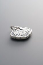 999 Silver-Vintage-3D Lock Spacer Beads-18mm - Image 2