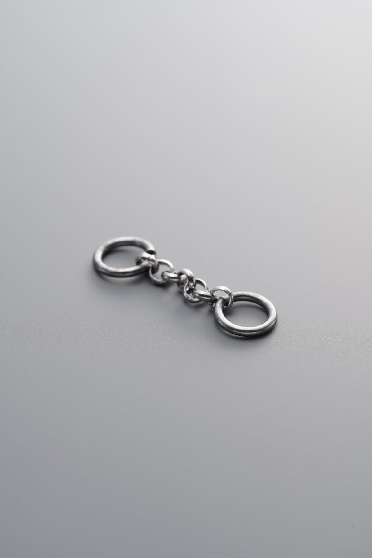 999 Fine Silver-Antiqued-Connector Link-20mm - Image 1