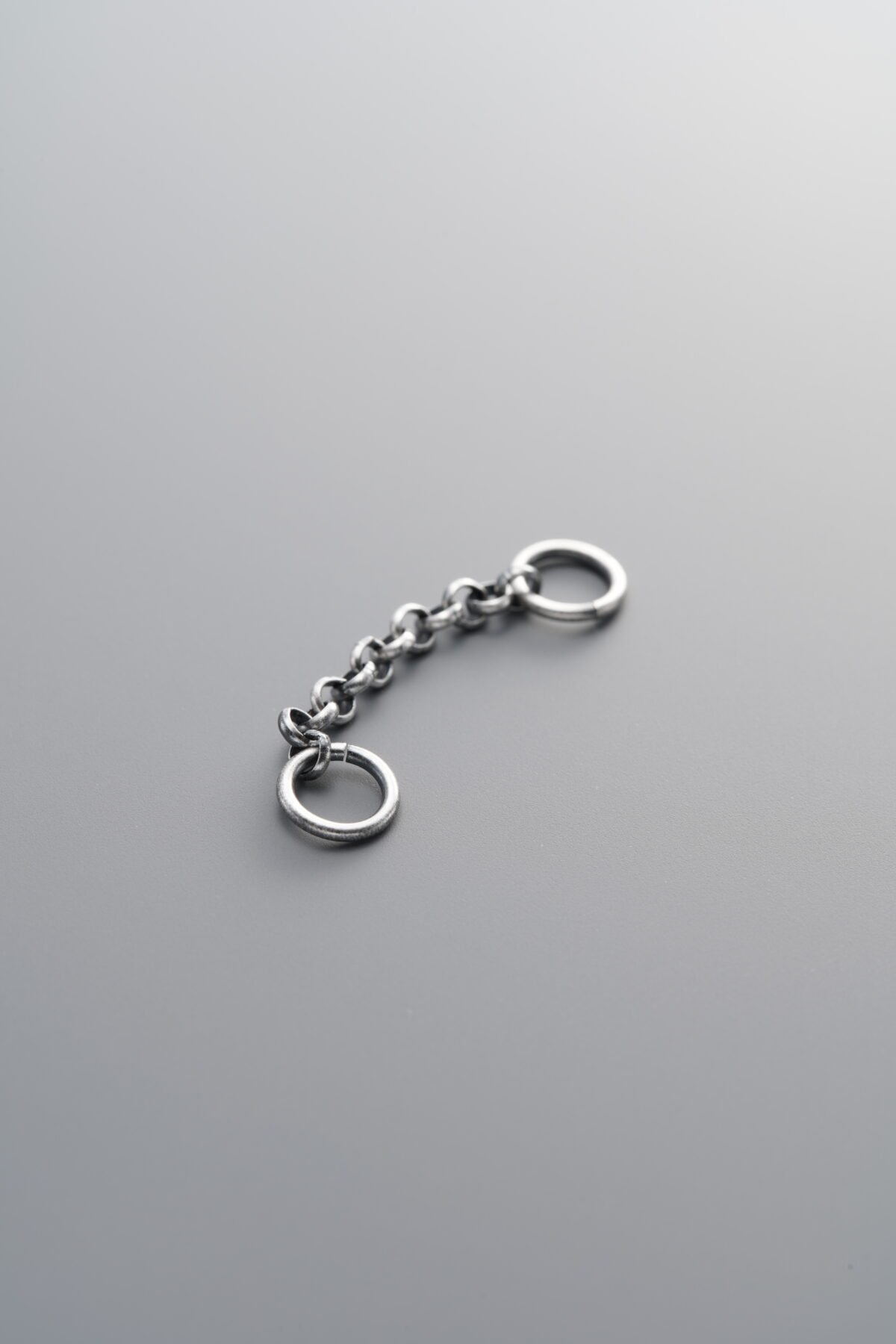 999 Fine Silver-Antiqued-Connector Link-28mm - Image 4