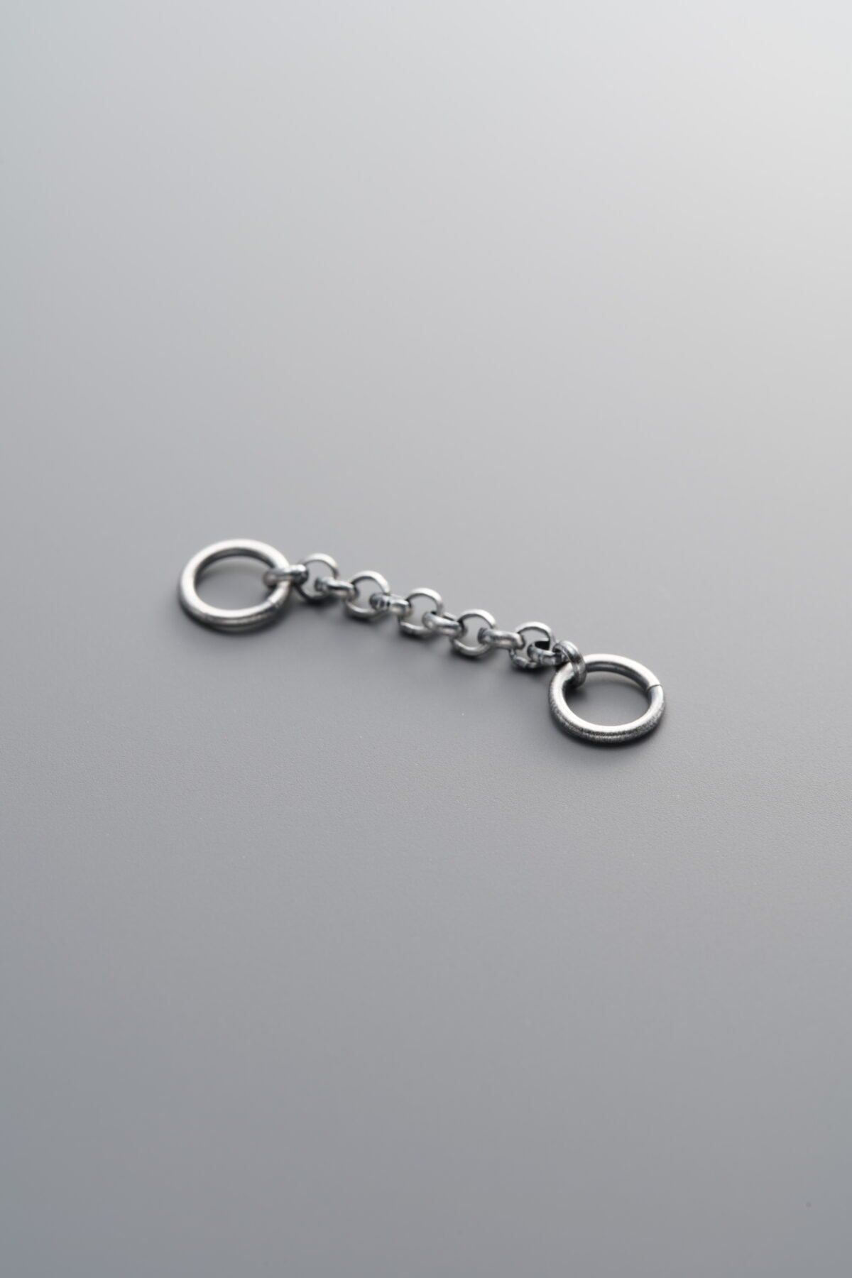 999 Fine Silver-Antiqued-Connector Link-28mm - Image 3