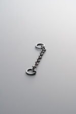 999 Fine Silver-Antiqued-Connector Link-40mm - Image 4