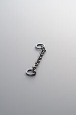 999 Fine Silver-Antiqued-Connector Link-40mm - Image 4