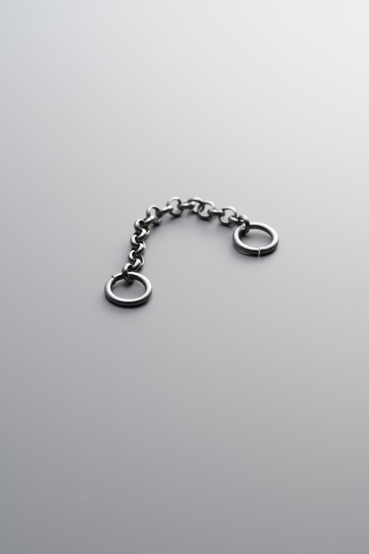 999 Fine Silver-Antiqued-Connector Link-40mm - Image 3