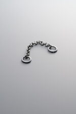 999 Fine Silver-Antiqued-Connector Link-40mm - Image 3