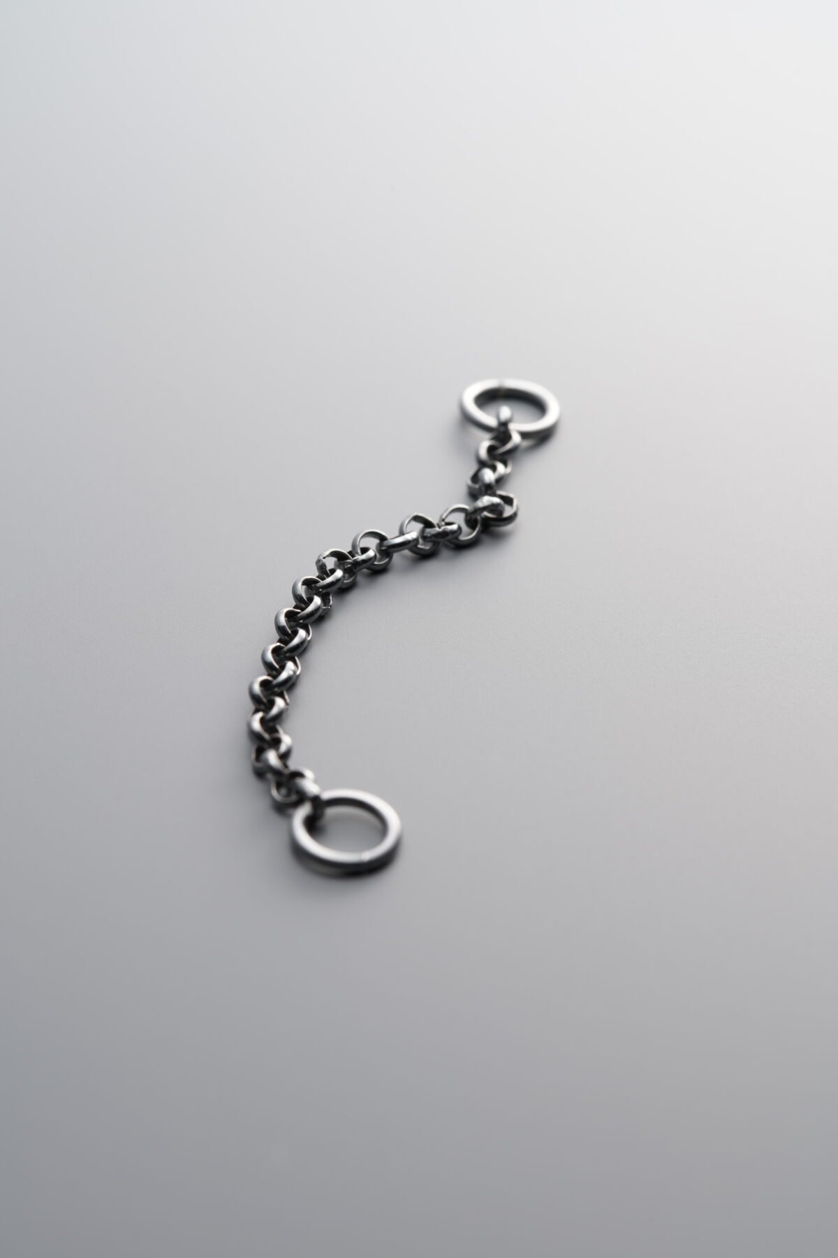 999 Fine Silver-Antiqued-Connector Link-57mm - Image 4
