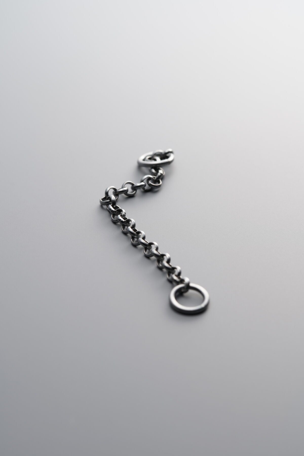 999 Fine Silver-Antiqued-Connector Link-57mm - Image 3