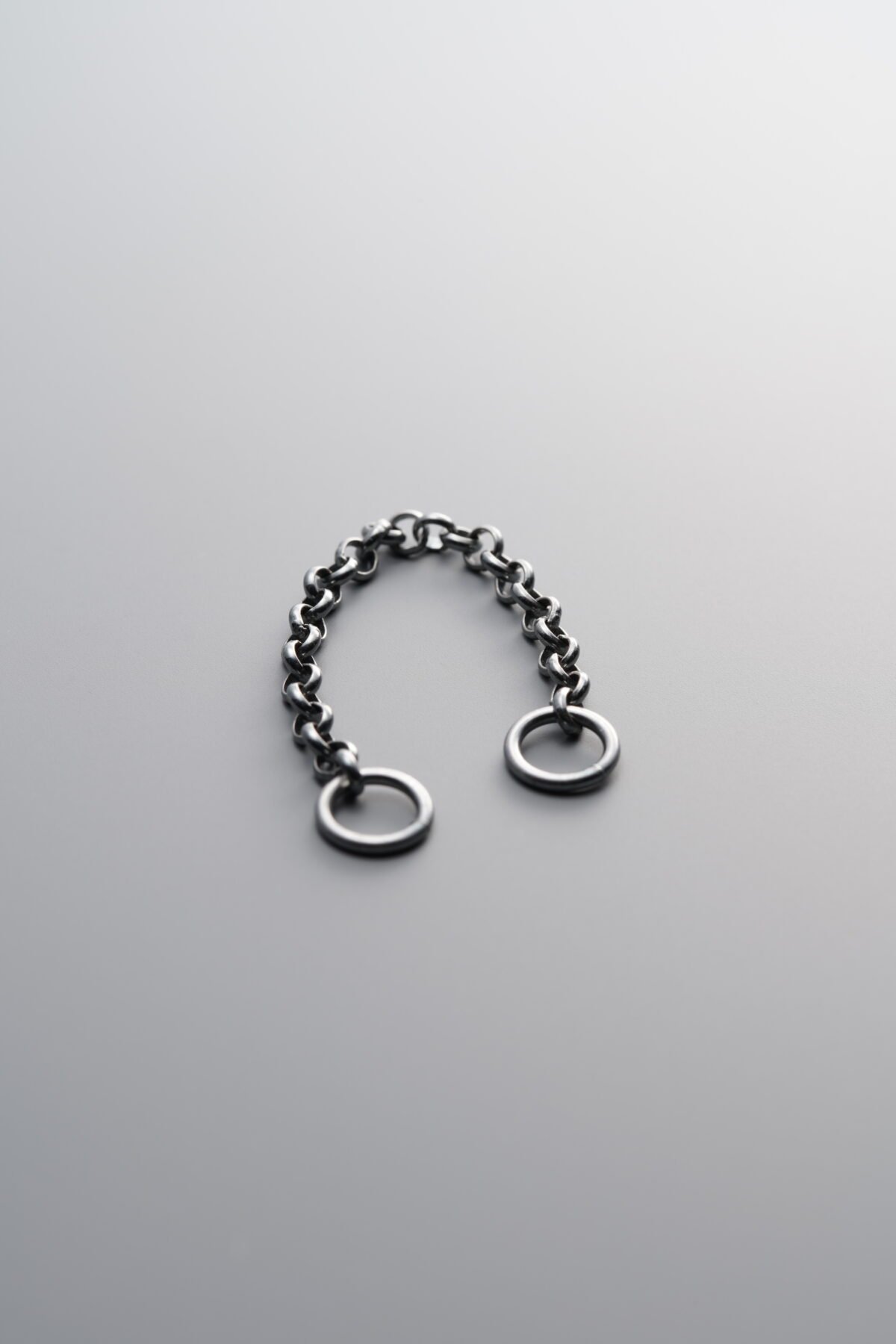999 Fine Silver-Antiqued-Connector Link-57mm - Image 1