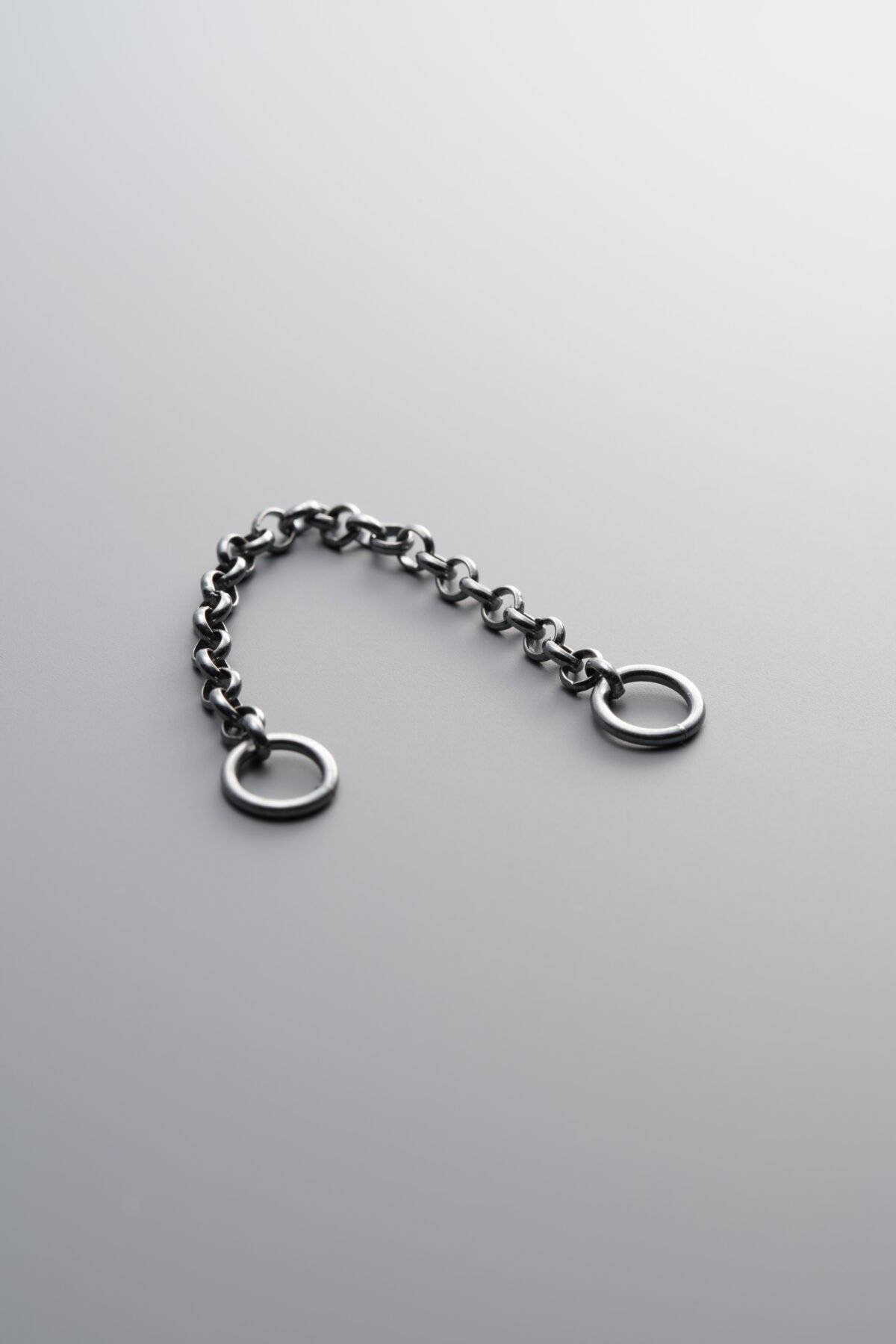 999 Fine Silver-Antiqued-Connector Link-57mm - Image 2