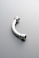 Cloud Pattern Curved Tube Bead